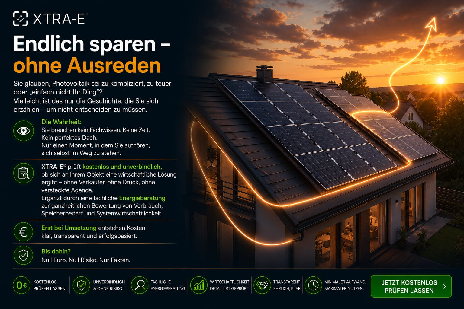XTRA-E® Projekt+ – PV-Planung und Energieberatung aus einer Hand
